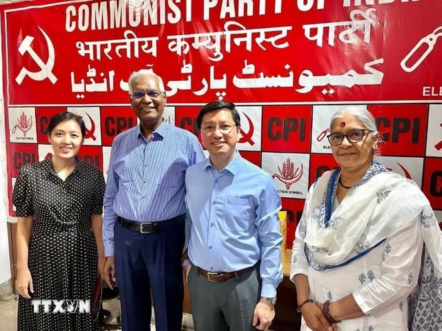 Indian political parties keen to strengthen ties with Communist Party of Viet Nam- Ảnh 1.