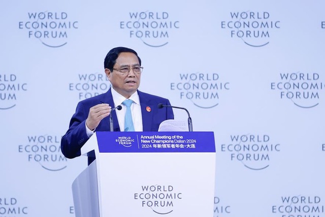 Full remarks by Prime Minister Pham Minh Chinh at WEF Annual Meeting of New Champions 2024- Ảnh 1.