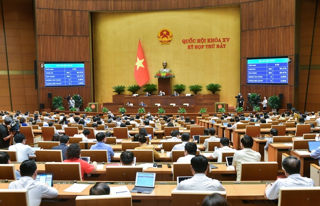 Legislators approve Law on national defense, security industry, industrial mobilization- Ảnh 1.