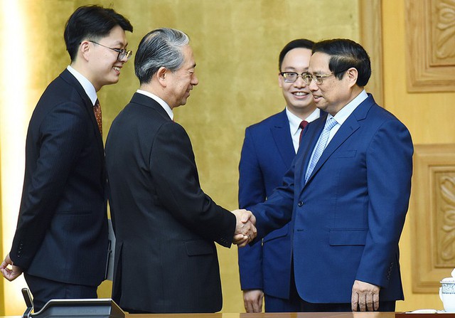 Prime Minister bids farewell to Chinese Ambassador- Ảnh 1.