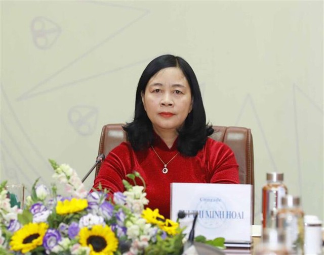 Politburo member Bui Thi Minh Hoai assigned as Secretary of Ha Noi Party Committee- Ảnh 1.