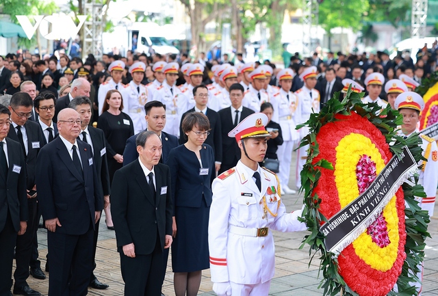 Foreign leaders pay tribute to Party General Secretary Nguyen Phu Trong- Ảnh 7.