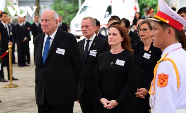 Foreign leaders pay tribute to Party General Secretary Nguyen Phu Trong- Ảnh 5.