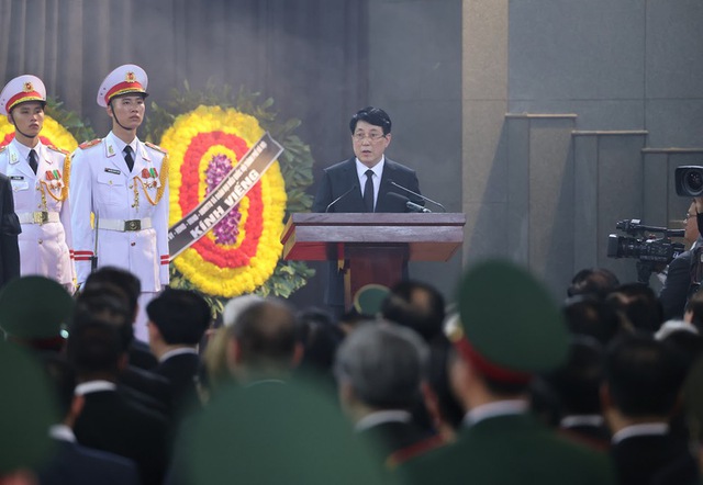 Photos: Memorial service for General Secretary Nguyen Phu Trong- Ảnh 2.