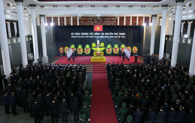 Photos: Memorial service for General Secretary Nguyen Phu Trong- Ảnh 4.