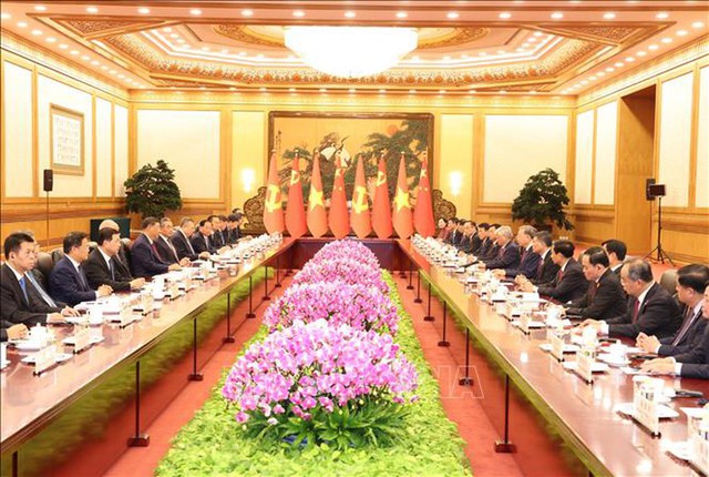 To Lam, Xi Jinping hold summit meeting in Beijing- Ảnh 1.