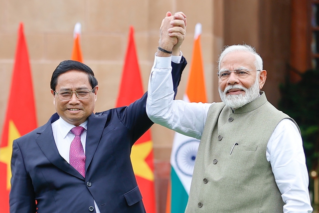 Viet Nam, India issue joint statement- Ảnh 1.