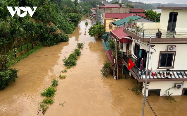 Heavy rains result in unprecedented flooding in Yen Bai- Ảnh 7.