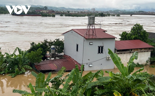 Heavy rains result in unprecedented flooding in Yen Bai- Ảnh 8.