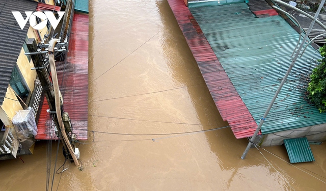 Heavy rains result in unprecedented flooding in Yen Bai- Ảnh 10.