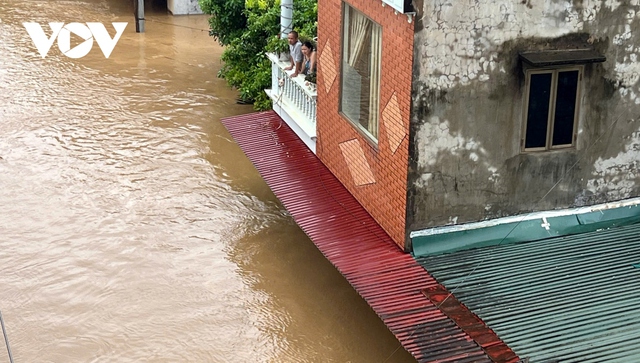 Heavy rains result in unprecedented flooding in Yen Bai- Ảnh 12.