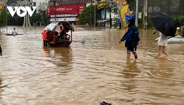 Heavy rains result in unprecedented flooding in Yen Bai- Ảnh 13.