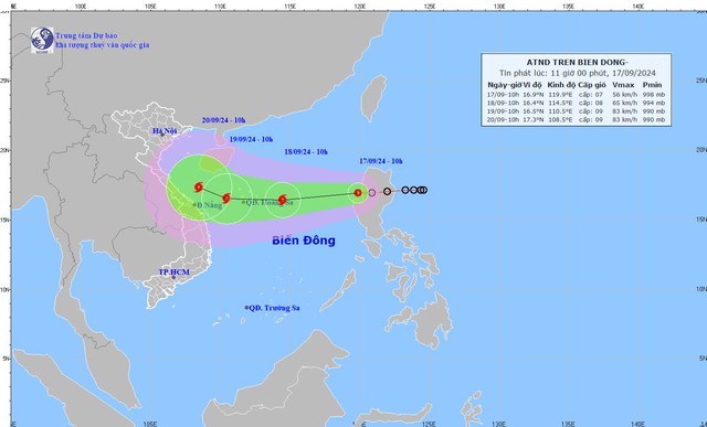 Viet Nam braces for fourth storm this year- Ảnh 1.