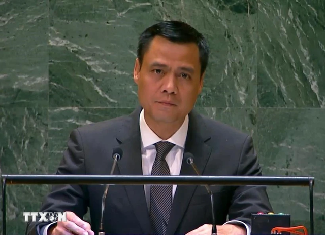 Viet Nam supports UNGA's resolution regarding occupied Palestinian territories- Ảnh 1.