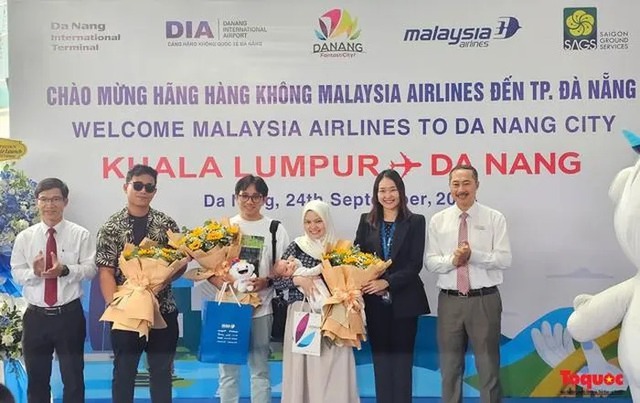 Da Nang welcomes first regular int’l flight of Malaysia Airlines- Ảnh 1.