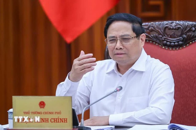 Gov't discusses reports on financial center development projects- Ảnh 1.