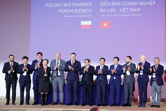 Prime Minister attends Viet Nam-Poland Business Forum in Warsaw- Ảnh 1.