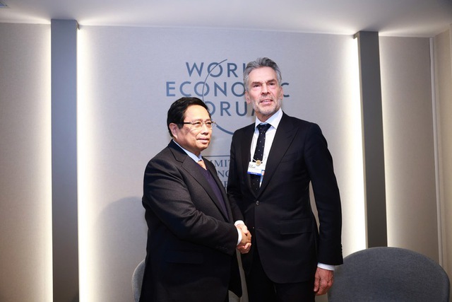 Prime Minister meets foreign leaders on sidelines of 55th WEF annual meeting - Ảnh 3.