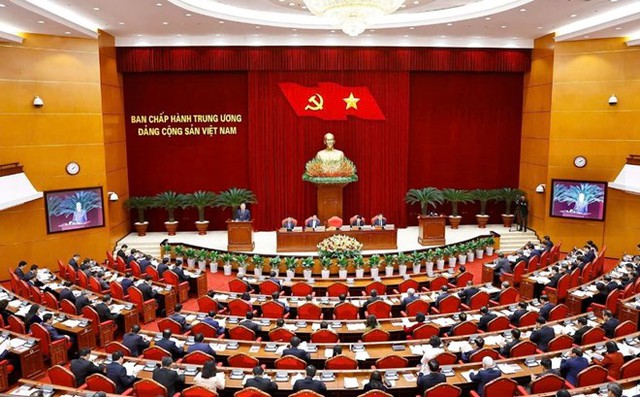 Party Central Committee's Conclusion on streamlining political system's apparatus- Ảnh 1.