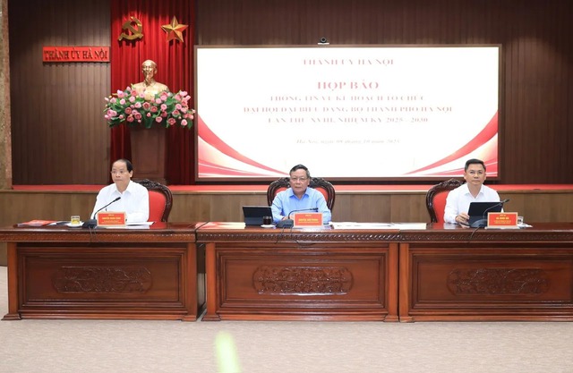 Ha Noi City Party Congress to take place next week- Ảnh 1.