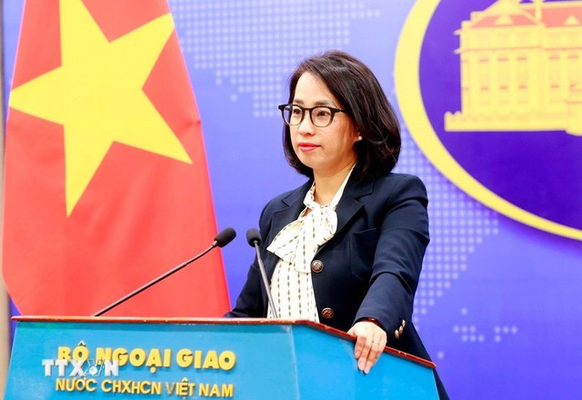 Viet Nam welcomes ceasefire agreement between Israel, Hamas: Spokesperson- Ảnh 1. Viet Nam welcomes ceasefire agreement between Israel, Hamas: Spokesperson- Ảnh 1.