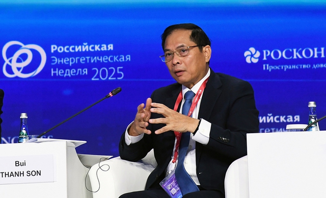 Deputy Prime Minister attends Russian Energy Week 2025- Ảnh 1. Deputy Prime Minister attends Russian Energy Week 2025- Ảnh 1.