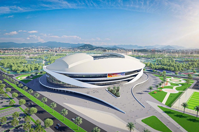Construction begins on Viet Nam’s most advanced domed stadium- Ảnh 2. Construction begins on Viet Nam’s most advanced domed stadium- Ảnh 2.