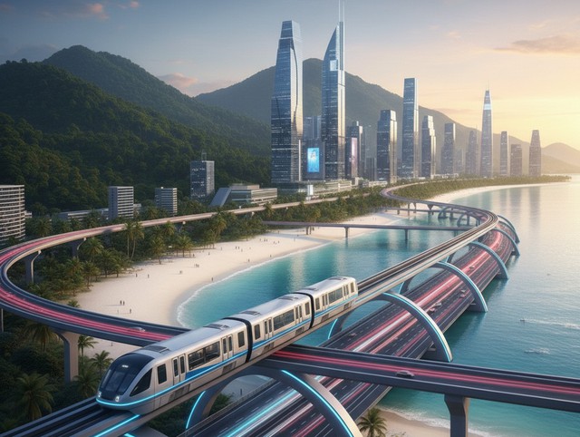 Phu Quoc island to have first metro line in Q2, 2027- Ảnh 1. Phu Quoc island to have first metro line in Q2, 2027- Ảnh 1.