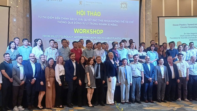 Norway helps Viet Nam tackle plastic wastes through co-processing- Ảnh 2.