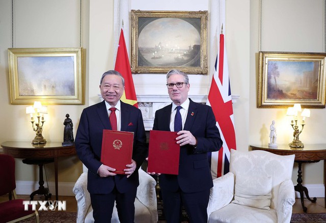 Viet Nam, UK elevate bilateral ties to comprehensive strategic partnership- Ảnh 1.