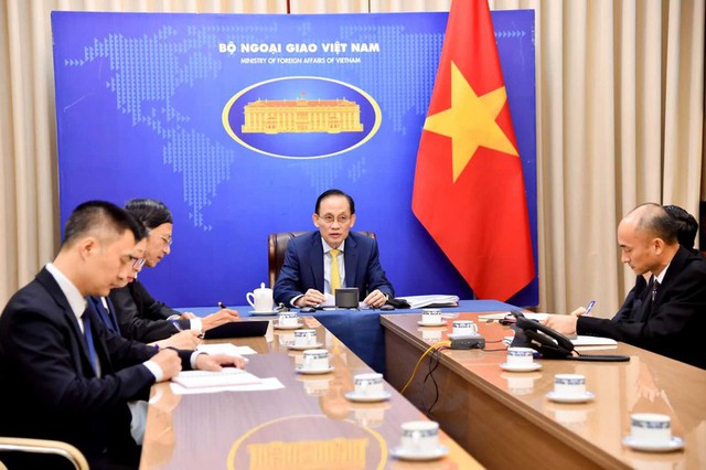 Acting Foreign Minister holds phone conversation with top Thai diplomat- Ảnh 1.