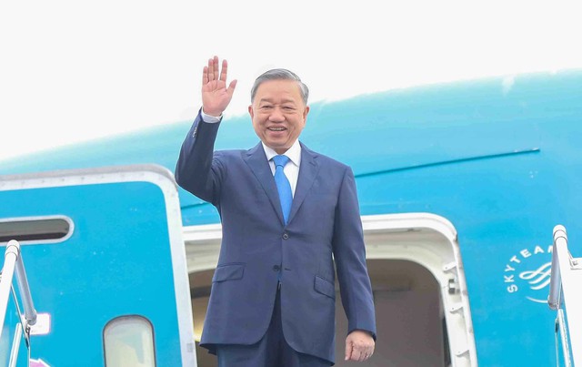 General Secretary To Lam leaves for State visit to DPRK- Ảnh 1.
