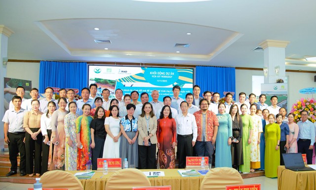 IFAD launches climate finance project to strengthen wetland livelihoods in Tra Vinh - Ảnh 1.