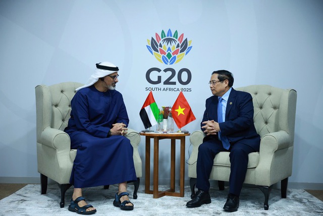Prime Minister meets foreign leaders on sidelines of G20 Summit - Ảnh 5. Prime Minister meets foreign leaders on sidelines of G20 Summit - Ảnh 5.