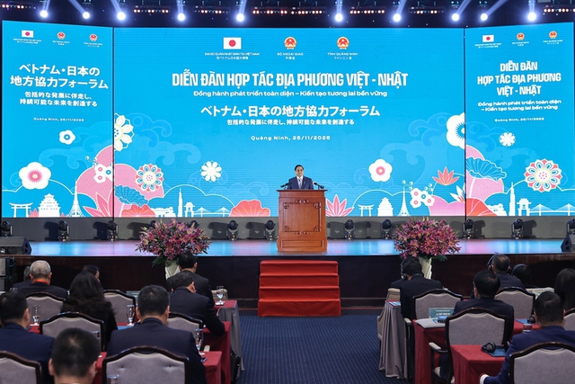 Prime Minister attends Viet Nam–Japan Local Cooperation Forum- Ảnh 1. Prime Minister attends Viet Nam–Japan Local Cooperation Forum- Ảnh 1.