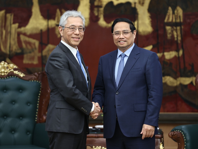 Prime Minister hosts leaders of foreign energy giants - Ảnh 1. Prime Minister hosts leaders of foreign energy giants - Ảnh 1.