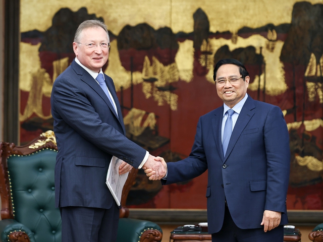 Prime Minister hosts leaders of foreign energy giants - Ảnh 2. Prime Minister hosts leaders of foreign energy giants - Ảnh 2.