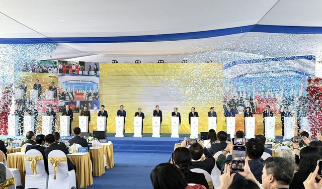 Top Vietnamese leaders chair inauguration and groundbreaking ceremonies for key projects- Ảnh 2.