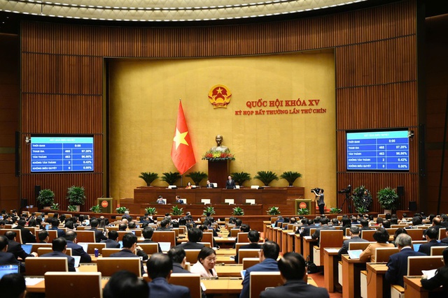 Legislators pass revised Law on Government Organization- Ảnh 1.