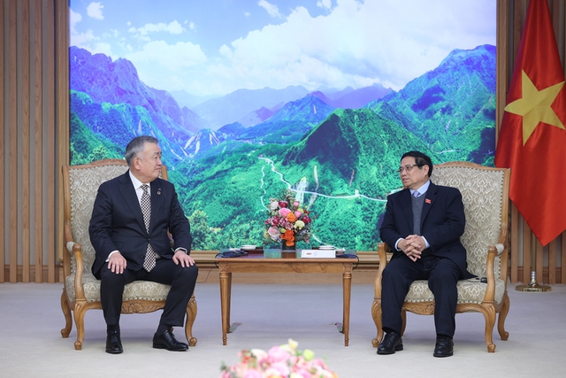 Prime Minister Pham Minh Chinh receives President of Yamato Holdings- Ảnh 1.