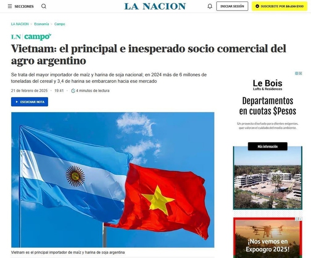 Viet Nam emerges as major agricultural trade partner of Argentina- Ảnh 1.