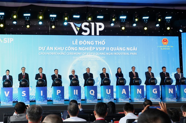 Construction begins on second VSIP Quang Ngai - Ảnh 1.