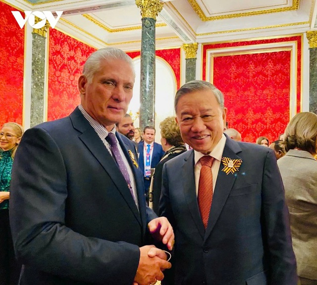 Party chief To Lam meets foreign leaders in Moscow - Ảnh 2. Party chief To Lam meets foreign leaders in Moscow - Ảnh 2.