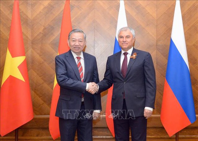 Viet Nam is trusted friend of Russia: State Duma Chairman - Ảnh 1. Viet Nam is trusted friend of Russia: State Duma Chairman - Ảnh 1.