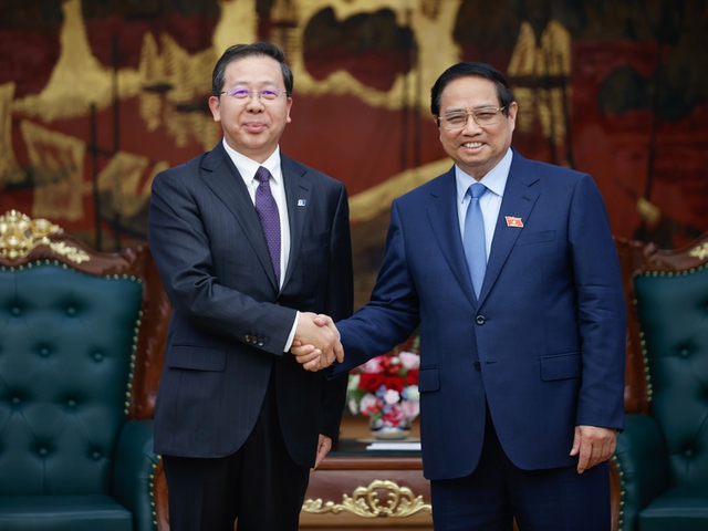 Prime Minister hosts Chairman of China Huadian Engineering- Ảnh 1. Prime Minister hosts Chairman of China Huadian Engineering- Ảnh 1.