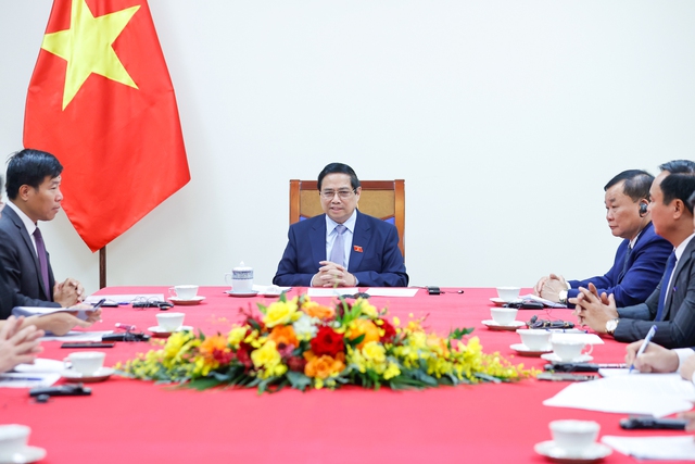 Prime Minister holds phone conversation with Australian counterpart Anthony Albanese- Ảnh 1. Prime Minister holds phone conversation with Australian counterpart Anthony Albanese- Ảnh 1.