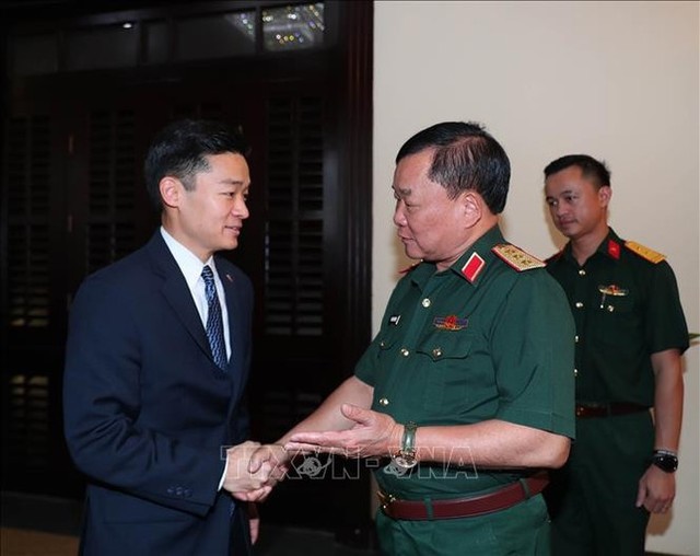 Viet Nam, U.S. hold defense policy dialogue in Ha Noi- Ảnh 1. Viet Nam, U.S. hold defense policy dialogue in Ha Noi- Ảnh 1.