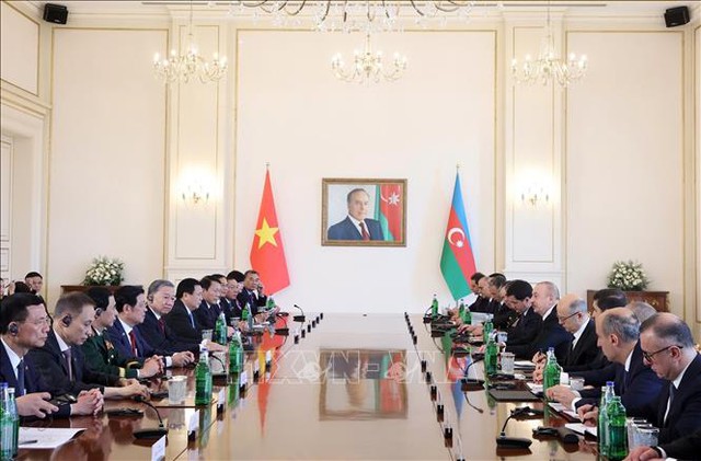 General Secretary To Lam holds talks with Azerbaijani President Ilham Aliyev- Ảnh 1. General Secretary To Lam holds talks with Azerbaijani President Ilham Aliyev- Ảnh 1.