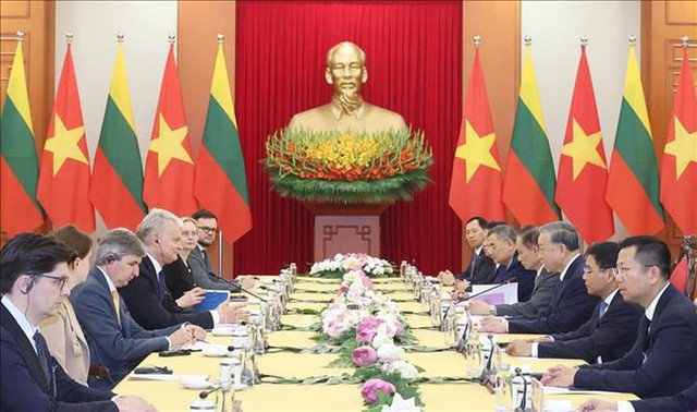 Viet Nam treasures relations with Lithuania: General Secretary To Lam- Ảnh 1. Viet Nam treasures relations with Lithuania: General Secretary To Lam- Ảnh 1.