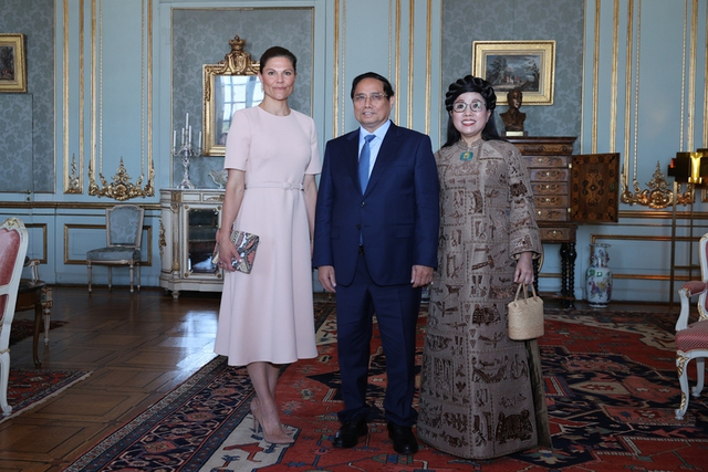Prime Minister Pham Minh Chinh meets with Swedish Crown Princess- Ảnh 1. Prime Minister Pham Minh Chinh meets with Swedish Crown Princess- Ảnh 1.
